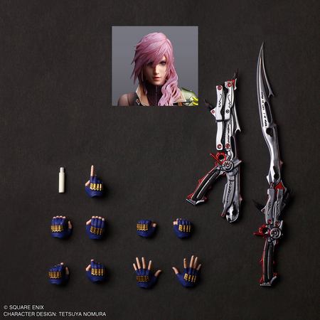 Final Fantasy XIII Lightning Action Figure Square Enix 914332