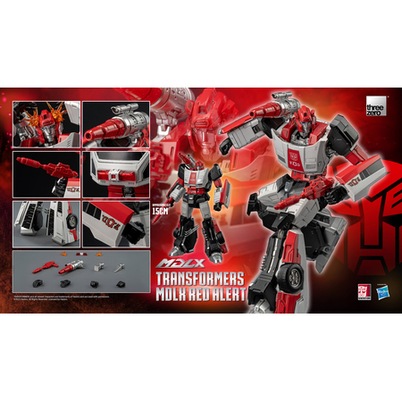 Transformers Red Alert MDLX Action Figure Threezero 3Z08330W0 914448