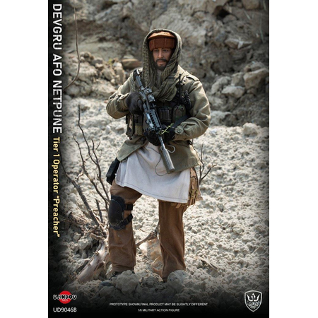 DEVGRU AFO Neptune Tier 1 Operator Medal of Honor “Preacher” Figure Ujindou UD-9046B