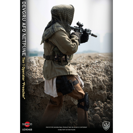 DEVGRU AFO Neptune Tier 1 Operator Medal of Honor “Preacher” Figure Ujindou UD-9046B