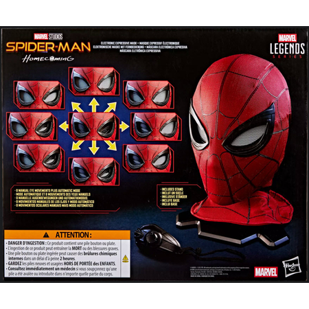 Marvel Legends Series Spider-Man Electronic Expressive Mask Hasbro G0633
