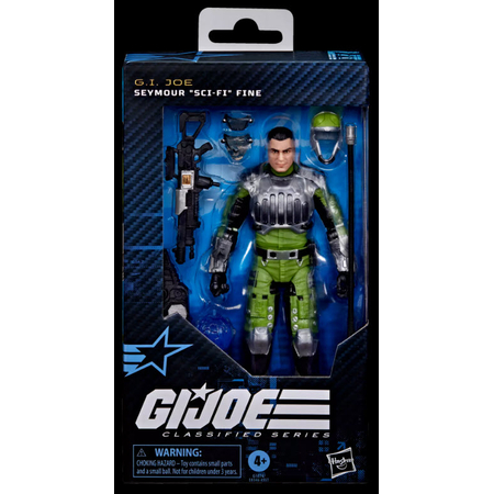 GI Joe Classified Series Seymour “Sci-Fi” Fine Figurine échelle 6 pouces Hasbro #177 G1074