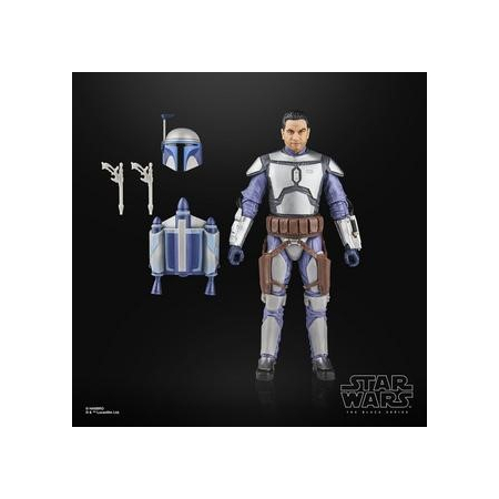 Star Wars The Black Series Jango Fett (Attack of the Clones) 6-Inch Action Figure Hasbro #10 G2566