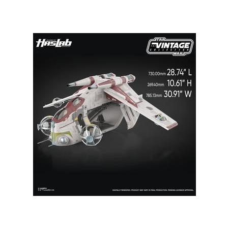 Star Wars The Vintage Collection LAAT/i Gunship (Star Wars: Attack of the Clones) 3,75-inch scale vehicle Hasbro