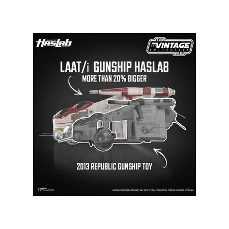 Star Wars The Vintage Collection LAAT/i Gunship (Star Wars: Attack of the Clones) 3,75-inch scale vehicle Hasbro