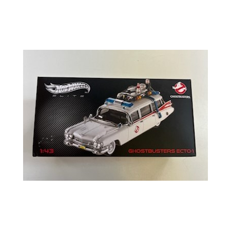 Ghostbuster ECTO-1 diecast échelle 1:43 Hotwheels Elite W1194