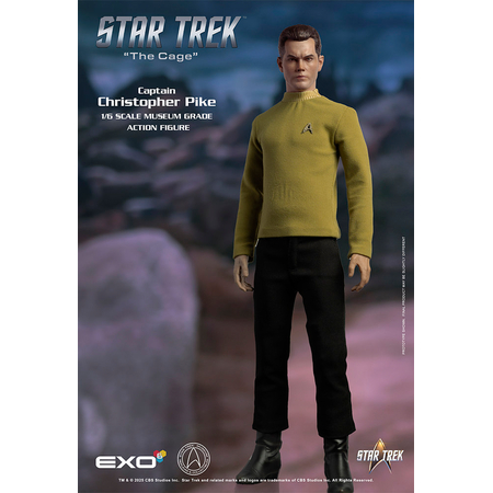 Star Trek Capitaine Christopher Pike Figurine Échelle 1:6 EXO-6 (EXO-01-041) 914577
