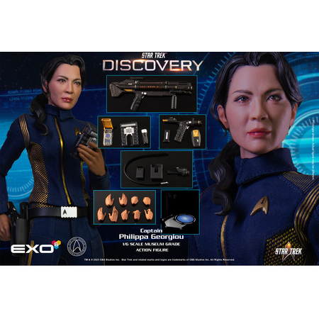 Star Trek: Discovery Capitaine Philippa Georgiou Figurine Échelle 1:6 EXO-6 (EXO-02-013) 914797