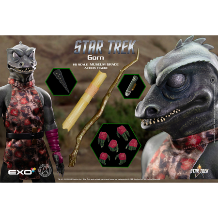 Star Trek Gorn 1:6 Scale Figure EXO-6 (EXO-01-109) 914667
