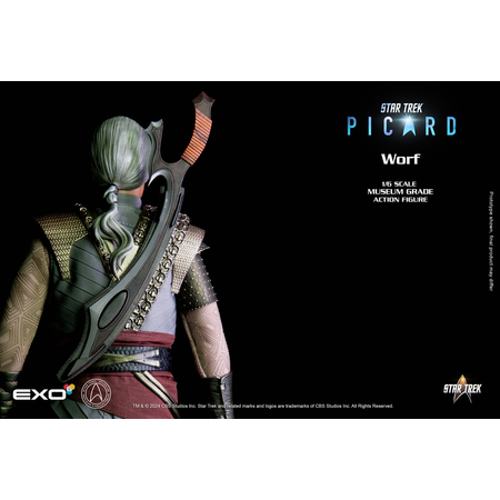Star Trek Worf (Star Trek: Picard Season 3) 1:6 Scale Figure EXO-6 EXO-02-069 914649