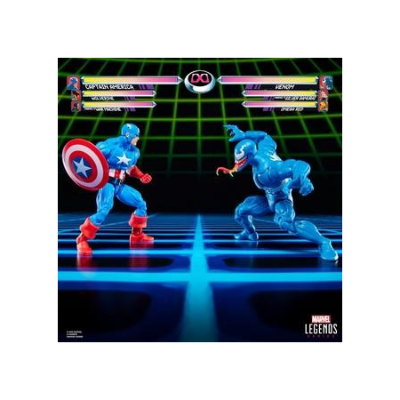 Marvel Legends Series Gamerverse Captain America vs Venom 6-inch scale action figure Hasbro G0622