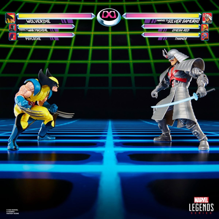 Marvel Legends Series Gamerverse Wolverine vs Silver Samurai 6-Inch Action Figures Hasbro G0624