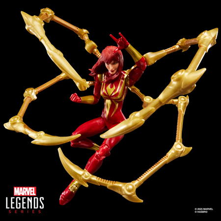 Marvel Legends Series Magic: The Gathering Mary Jane Watson (Iron Spider) figurine 6 pouces Hasbro G0639