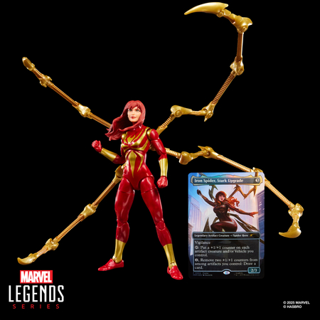 Marvel Legends Series Magic: The Gathering Mary Jane Watson (Iron Spider) figurine 6 pouces Hasbro G0639