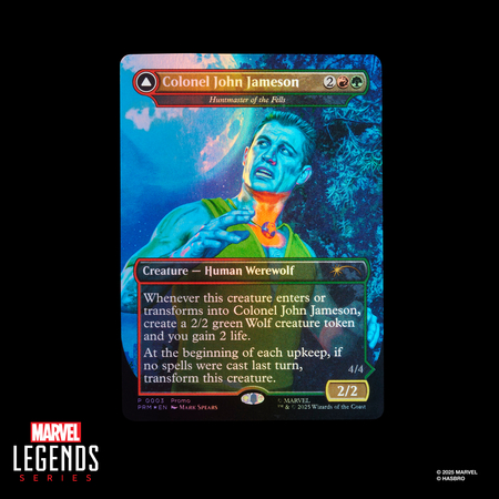 Marvel Legends Series Magic: The Gathering Man-Wolf figurine 6 pouces Hasbro G0642