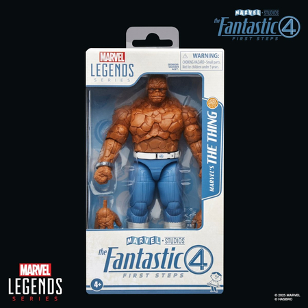 Marvel Legends Series The Fantastic Four: First Steps The Thing 6-Inch Action Figure Hasbro G0802