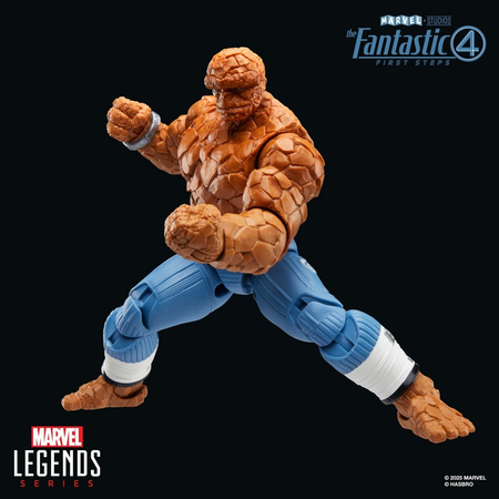 Marvel Legends Series The Fantastic Four: First Steps The Thing 6-Inch Action Figure Hasbro G0802