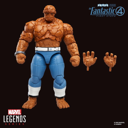 Marvel Legends Series The Fantastic Four: First Steps The Thing 6-Inch Action Figure Hasbro G0802