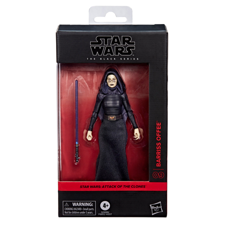 Star Wars The Black Series Barriss Offee (Attack of the Clones) 6-Inch Action Figure Hasbro #09 G0888
