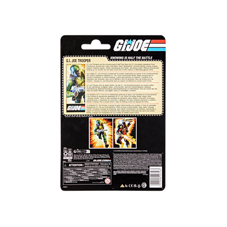GI Joe Classified Series Retro Cardback GI Joe Trooper 6-inch scale action figure Hasbro G0961