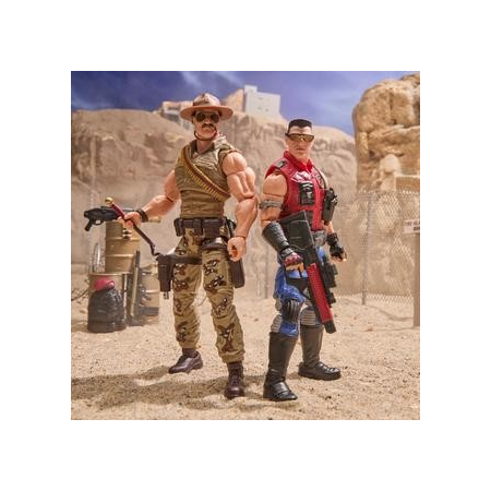 GI Joe Classified Series Sgt Slaughter & Felix "Mercer" Stratton 6-inch scale action figure Hasbro #173 G1234