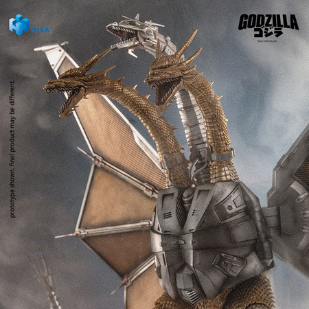 Godzilla vs King Ghidorah 1991 Mecha King Ghidorah Exquisite Basic Action Figure - Previews Exclusive Hiya Toys 204128