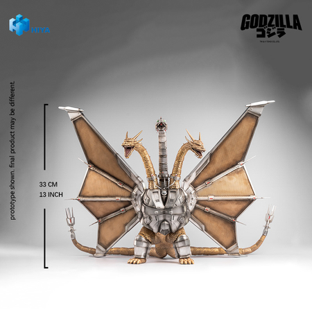 Godzilla vs King Ghidorah 1991 Mecha King Ghidorah Exquisite Basic Action Figure - Previews Exclusive Hiya Toys 204128