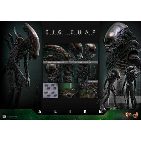 Alien Big Chap 1:6 Scale Figure Hot Toys MMS826 914712