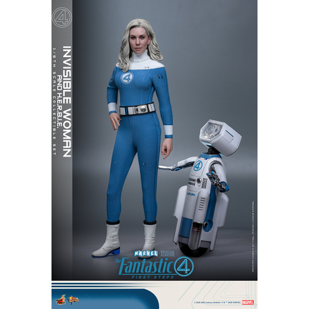 Marvel Fantastic Four Invisible Woman and H.E.R.B.I.E. 1:6 scale Hot toys  MMS824 9147002