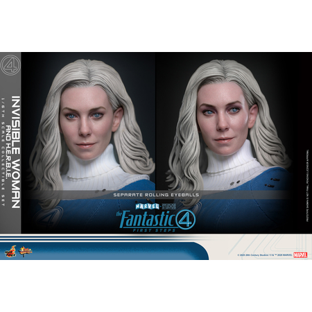 Marvel Fantastic Four Invisible Woman and H.E.R.B.I.E. 1:6 scale Hot toys  MMS824 9147002
