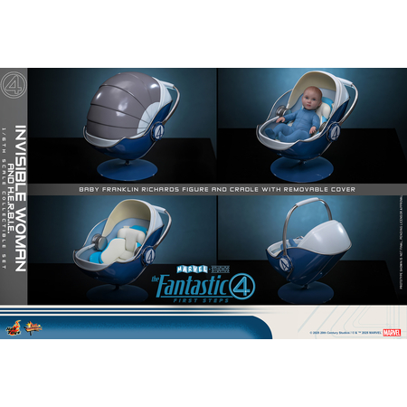 Marvel Fantastic Four Invisible Woman and H.E.R.B.I.E. 1:6 scale Hot toys  MMS824 9147002
