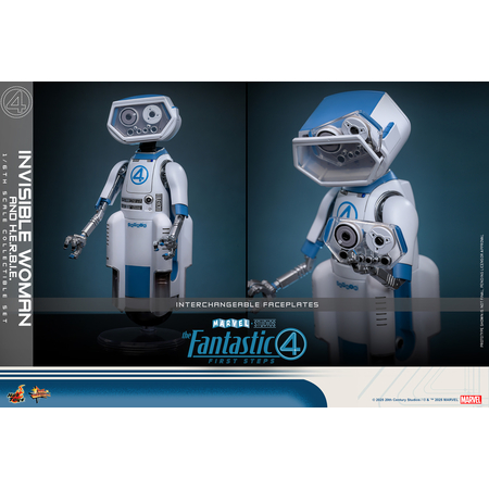 Marvel Fantastic Four Invisible Woman and H.E.R.B.I.E. 1:6 scale Hot toys  MMS824 9147002