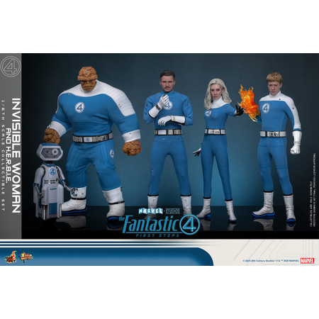 Marvel Fantastic Four Invisible Woman and H.E.R.B.I.E. 1:6 scale Hot toys  MMS824 9147002