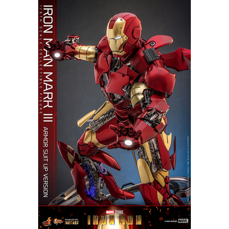 Marvel Iron Man Mark III (Armor Suit Up Version) 1:6 scale Hot Toys MMS825-D72 914708
