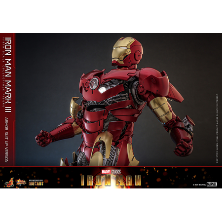 Marvel Iron Man Mark III (Armor Suit Up Version) 1:6 scale Hot Toys MMS825-D72 914708