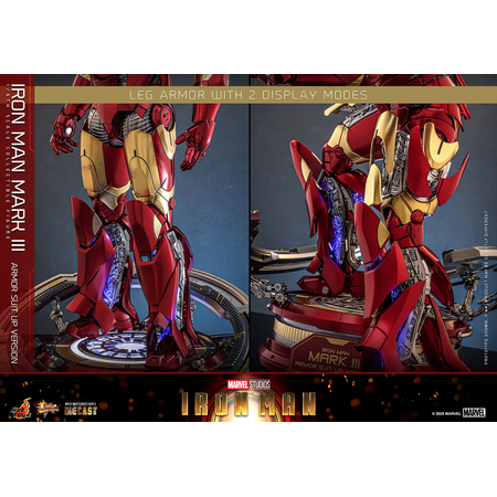 Marvel Iron Man Mark III (Armor Suit Up Version) 1:6 scale Hot Toys MMS825-D72 914708