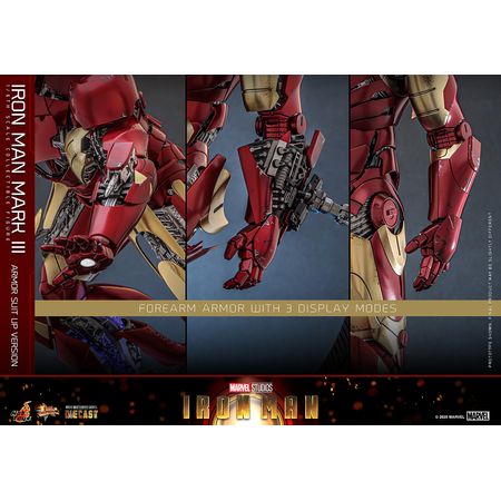 Marvel Iron Man Mark III (Armor Suit Up Version) 1:6 scale Hot Toys MMS825-D72 914708