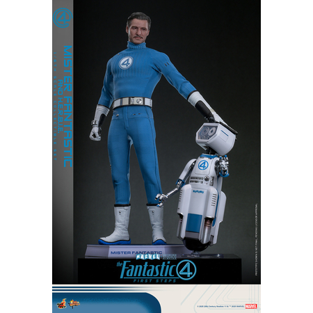 Marvel Fantastic Four Monsieur Fantastic et H.E.R.B.I.E. échèlle 1:6  Hot toys  MMS822 9146992