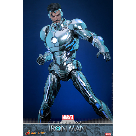 Marvel  Superior Iron Man 1:6 scale Hot toys CMS026-D73  914709