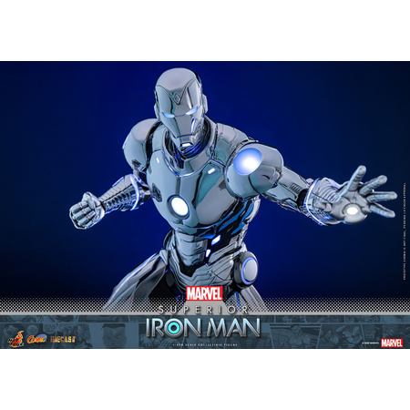 Marvel  Superior Iron Man 1:6 scale Hot toys CMS026-D73  914709