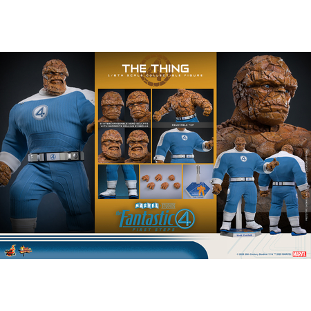 Marvel Fantastic Four The Thing 1:6 scale figure Hot Toys  MMS813 914701