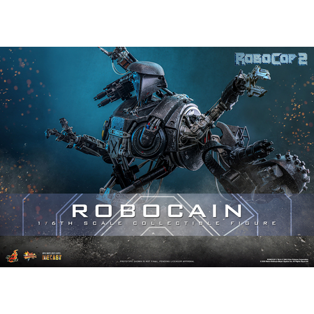 RoboCop 2 - RoboCain Diecast 1:6 Scale Figure Hot Toys MMS828D75B 914714