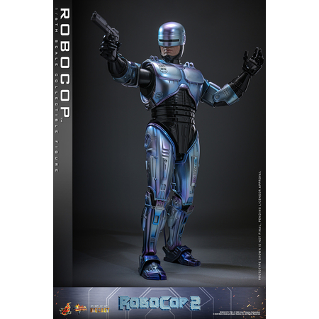 RoboCop 2 - RoboCop 1:6 Scale Diecast Figure Hot Toys 914713 MMS827D74B