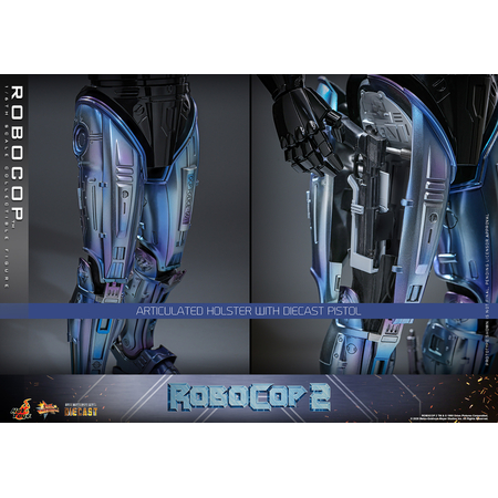 RoboCop 2 - RoboCop 1:6 Scale Diecast Figure Hot Toys 914713 MMS827D74B