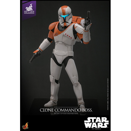 Star Wars: The Clone Wars Clone Commando Boss 1:6 Scale Figure Hot Toys TMS151 914285