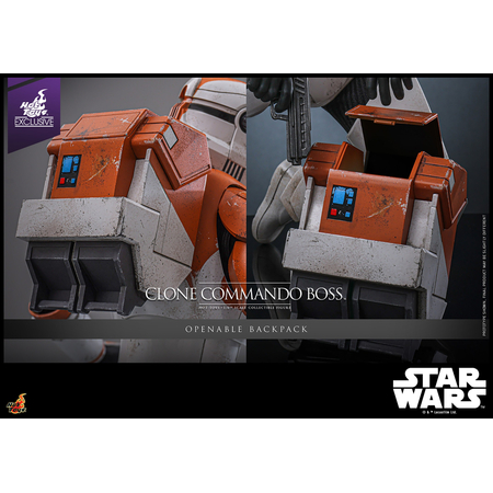 Star Wars: The Clone Wars Clone Commando Boss 1:6 Scale Figure Hot Toys TMS151 914285