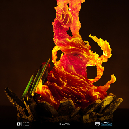 Marvel The Fantastic Four: First Steps - Human Torch 1:10 Scale Statue Iron Studios (MARCAS203325-10) 914554