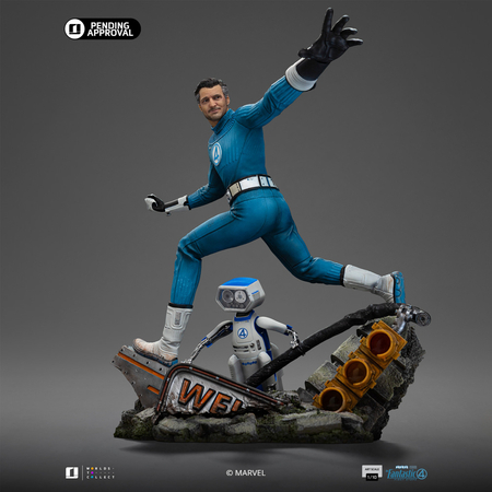 Marvel The Fantastic Four: First Steps - Mr Fantastic 1:10 Scale Statue Iron Studios (MARCAS202925-10) 914551