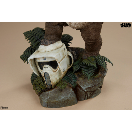 Star Wars Wicket (Return of the Jedi) Premium Format Figure Sideshow Collectibles 300919