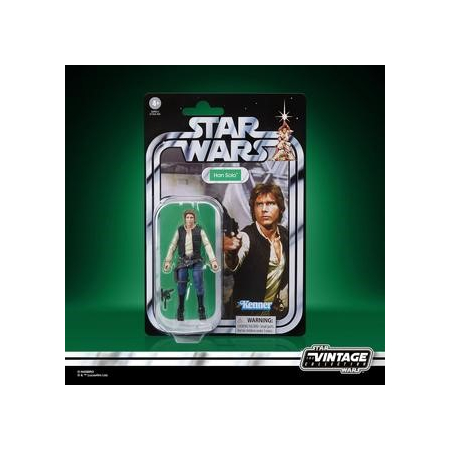 Star Wars The Vintage Collection Han Solo (Un Nouvel Espoir) figurine 3,75 pouces Hasbro VC372 G0921